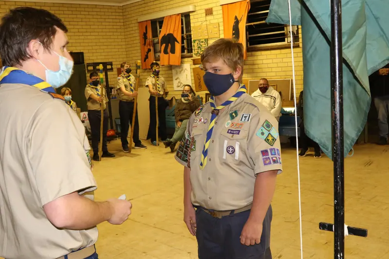 Jon's Springbok Scout Presentation, photo 1