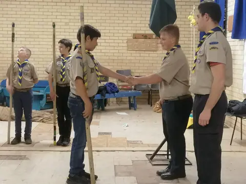 Naming ceremony: a Yeti in the house