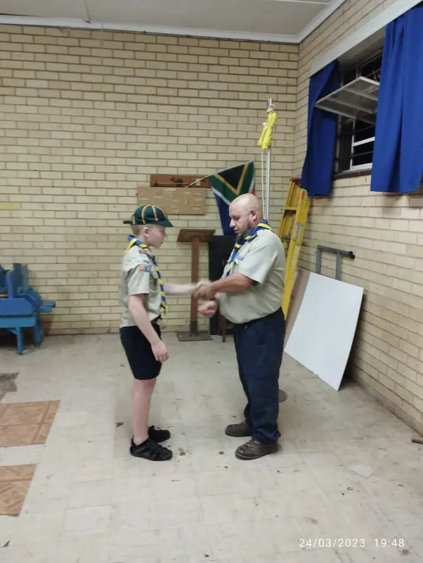 An artist badge and a new scout, photo 1