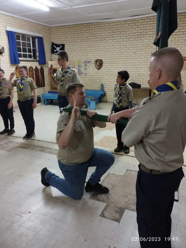 Campfire and new investitures, photo 13