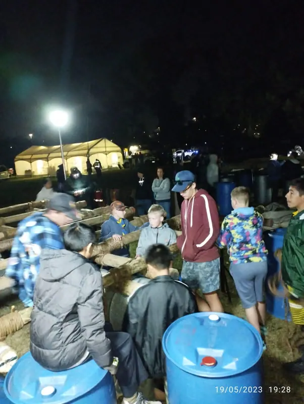 Kon Tiki 2023: building day, photo 3