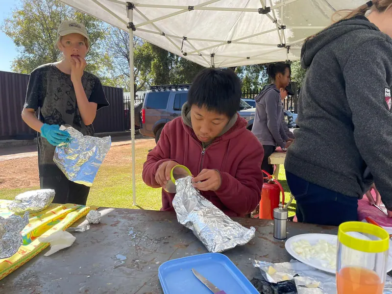 Youth Day open-fire cooking with 1st Edenvale, photo 4