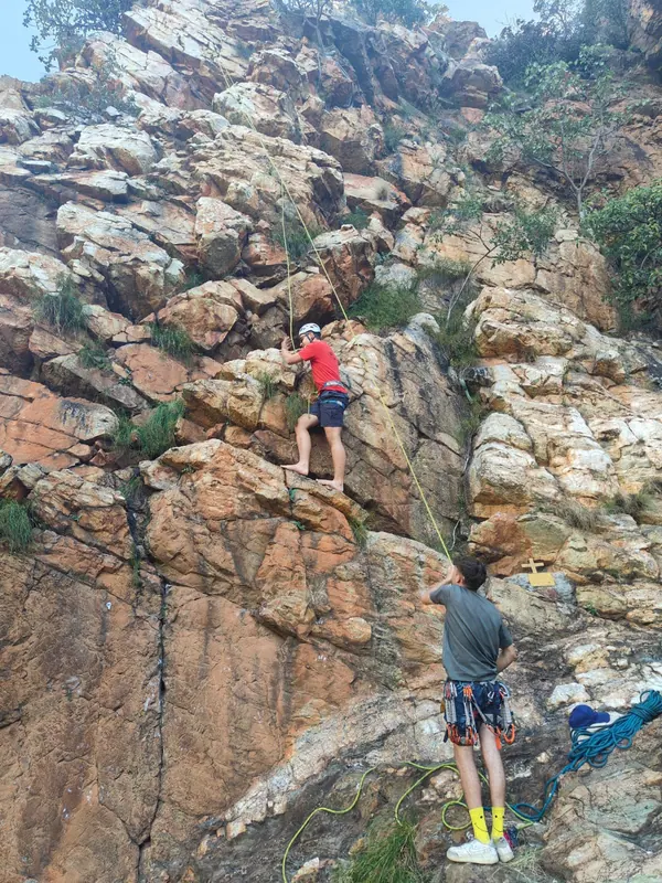 Climbing and abseiling weekend, photo 8