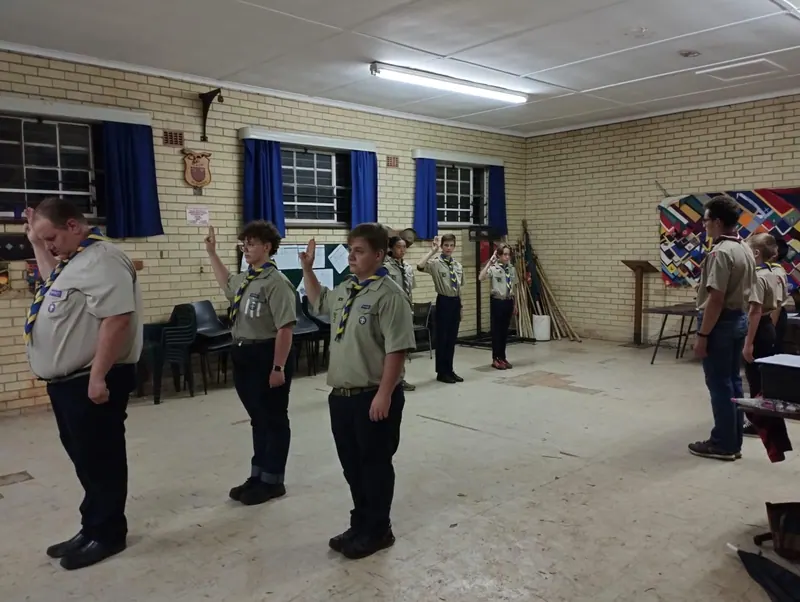 New cubs join and a cub moves up, photo 12