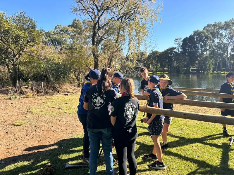 Raft building day with 1st Sao Jorge, photo 9