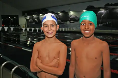 Swimming badges night